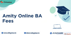 amity online ba fees