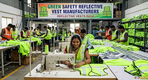 Green Safety Reflective Vest Manufacturers