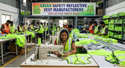 Green Safety Reflective Vest Manufacturers