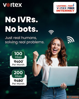 High-Speed Broadband Connection in Nanded Best WiFi Plans - Vortex Networks