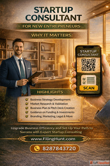 Startup Consultant For New Entrepreneurs