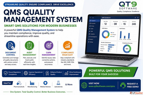QMS Quality Management System for Compliance Efficiency