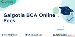 Galgotia tia Online bca fees