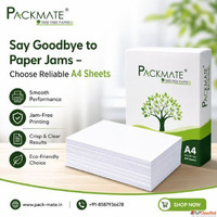 Smooth Jam-Free A4 Copier Paper for Daily Printing