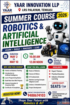 Robotics and Artificial intelligence summer course