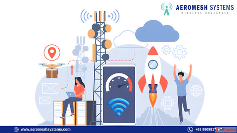Mesh WiFi Router for Infrastructure Resilience in Industrial Zones