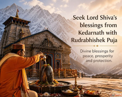 Online Rudrabhishek Puja at Kedarnath Temple - Vedaangam