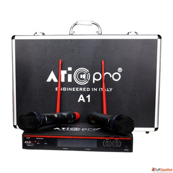 High Clarity Wireless Mic Model ATI-A1 for Professional Audio Performance