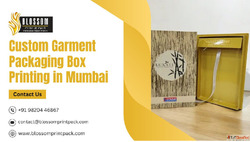 Custom Garment Packaging Box Printing in Mumbai Premium Pack...