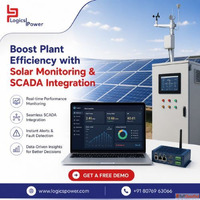 Solar Monitoring System with SCADA Integration for Large Pla...