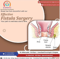 End Fistula Pain with Treatment at Ashwinau Hospital Ahmedab...