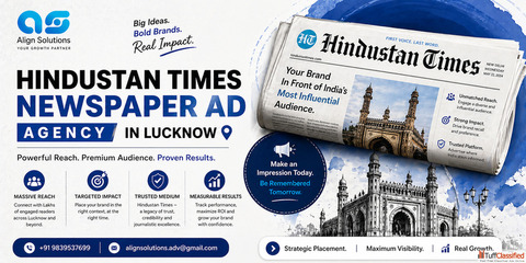 Hindustan TIMES Newspaper Ad Agency in Lucknow