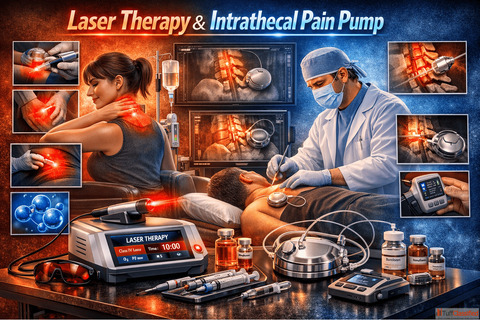 Laser Therapy Intrathecal Pain Pump Advanced Relief for Chronic Pain