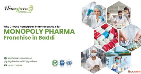 Monopoly Pharma Franchise in Baddi