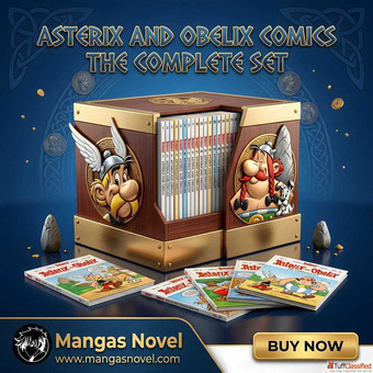 asterix and obelix comics the complete set A Timeless Collection for Fans