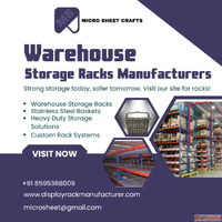 Top Warehouse Storage Rack Manufacturer in India