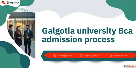 Galgotias University BCA Admission Process