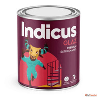 Durable Satin Enamel Paint for Walls and Wood - Indicus Pain...