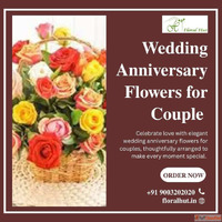 Fresh wedding anniversary Flowers for couple in chennai