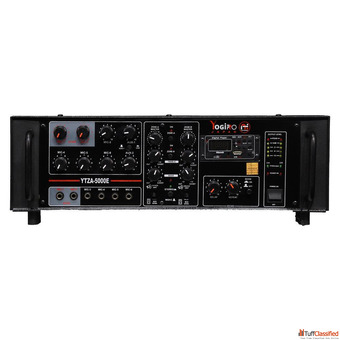 Efficient YOGIPRO YTZA-5000 E Two Zone Mixer Amplifier for Flexible Audio Control