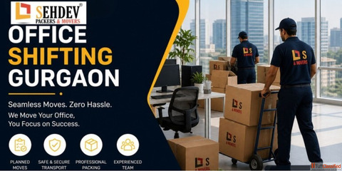 Professional Office Shifting Gurgaon Safe Efficient Relocation Services