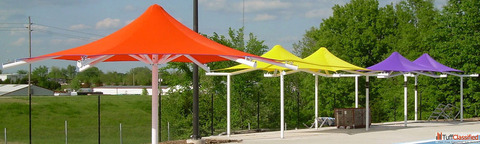 Tensile Umbrella Structure in Delhi