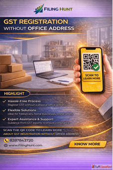 GST Registration Without Office Address