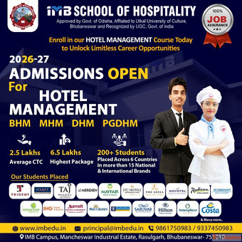 Best Career in Hospitality in Bhubaneswar Odisha Start Now