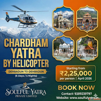 Best Tour operator for chardham Yatra by helicopter
