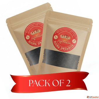 Buy Sabja Seeds Online Fresh and Natural Basil Seeds for Weight Loss and Digestion