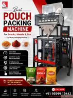 Best Pouch Packing Machine for Snacks Masala Tea - Munky Pac...