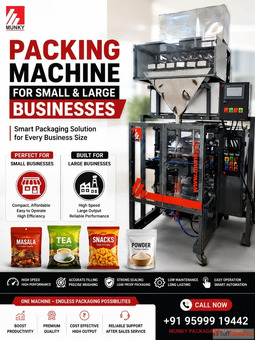 Packing Machine for Small Large Businesses - Munky Packaging Machine