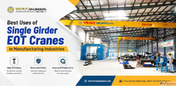 Best Uses of Single Girder EOT Cranes in Manufacturing Indus...