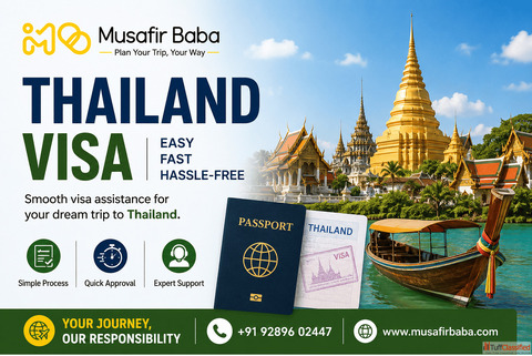 Thailand Visa from India Easy Fast Visa Assistance