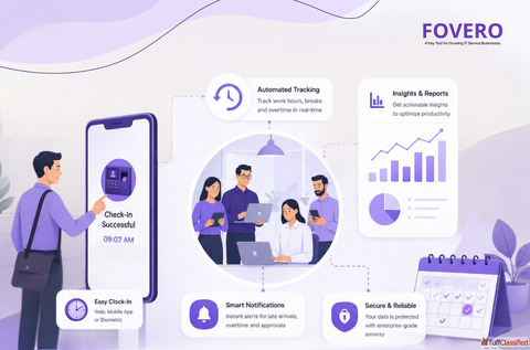 How to Simplify Workforce Time Tracking using Fovero Attendance Management Module