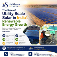 The Role of Utility Scale Solar in India's Renewable En...