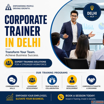Hire Expert Corporate Trainer in Delhi - Boost Team Performance