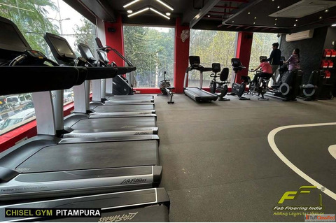 Best Gym Flooring in India Durable Rubber Gym Floor Tiles
