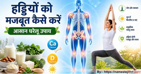 हडडय मजबत कस करHow to strengthen bones 15 असरदर घरल उपय और डइट पलन 2026 Guide
