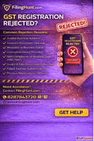 GST Registration Rejected Reasons
