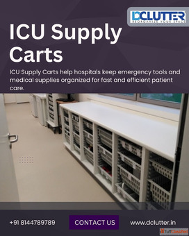 Best Medical ICU Supply Carts for hospitals