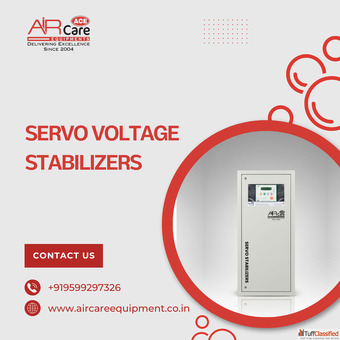 Servo Voltage Stabilizers Air Care Equipment