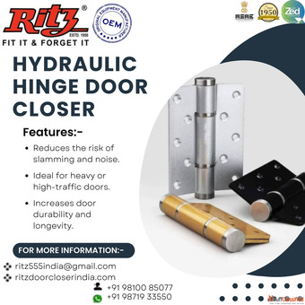 Hydraulic Door Closer Hinges