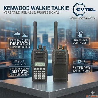 Buy Top 5 Powerful Kenwood Walkie Talkie - Gvtel Communication System