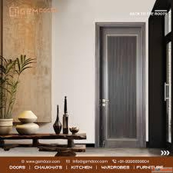 Durable Readymade Wooden Doors with Fast Delivery GSM Door