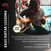 Looking for Bass Guitar Lessons Near You in Hertfordshire