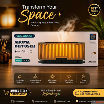 Best Aroma Diffuser Humidifier for Home LED Fragrance Air Mist Diffuser