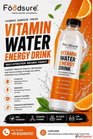 Vitamin Water Energy Drink - Hydration with Natural Energy