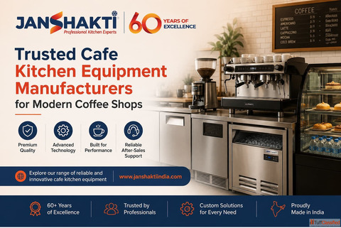 Trusted Cafe Kitchen Equipment Manufacturers for Modern Coffee Shops