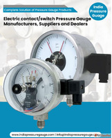 Electric contact switch Pressure Gauge Manufacturers Supplie...